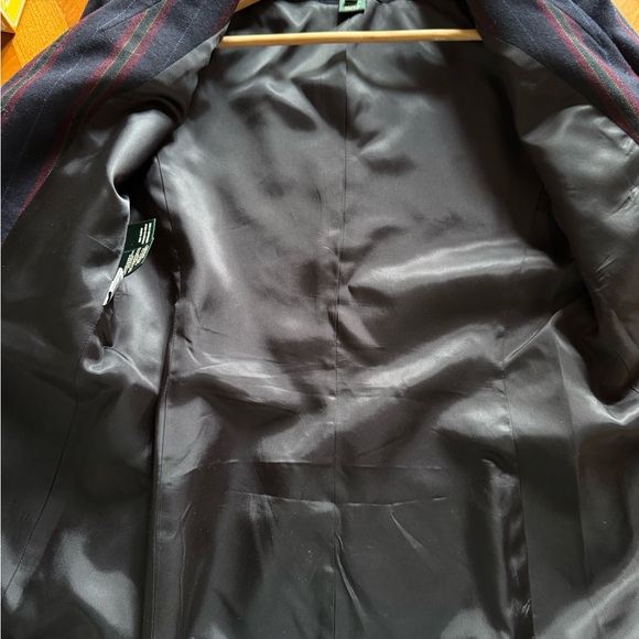 Vintage HTF 100% Wool Ralph Lauren Embroidered Blazer - Picture 11 of 16